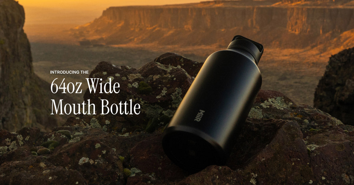 New 64oz Wide Mouth Bottle | All-day hydration – MiiR.com