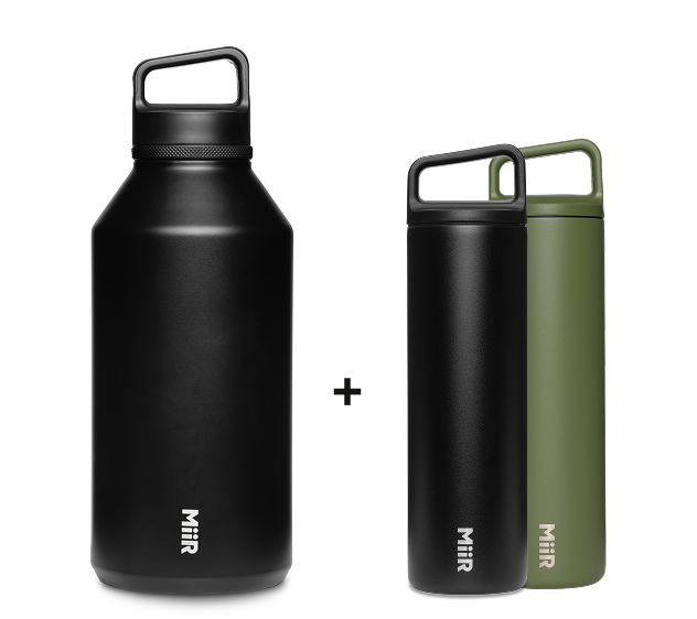 64oz WM Bottle + 2x 20oz WM Bottles – MiiR.com