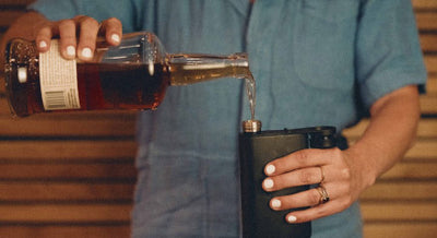 Person pouring into the MiiR Aero Flask