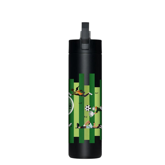 Football for Her 20oz Straw Bottle
