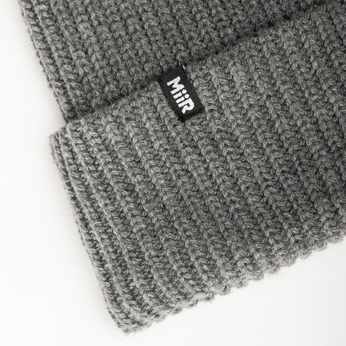 Recycled Poly Rib Beanie