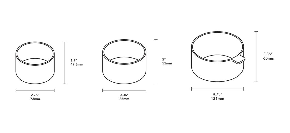 Silicone Boot - Product Dimensions