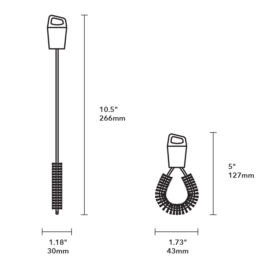 Essential Cleaning Kit - Product Dimensions