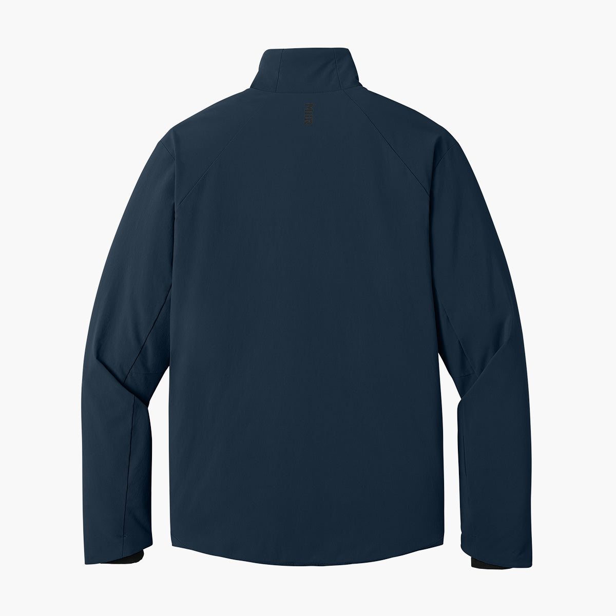Men's Sashiko Insulated Jacket - Indigo Navy - Flat Back
