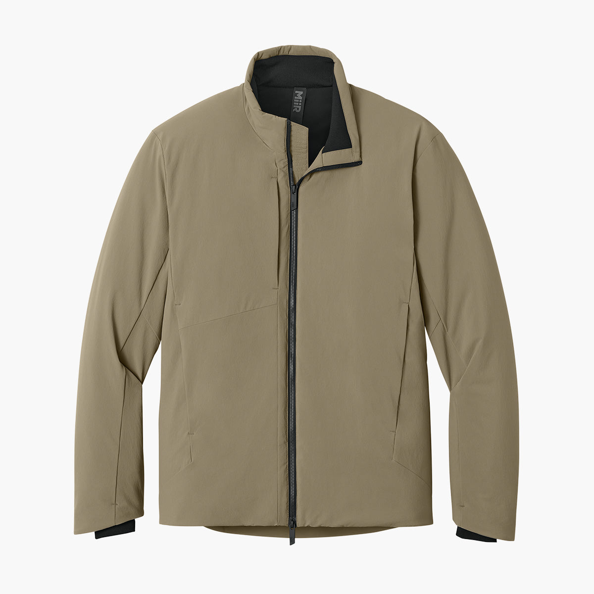 Men's Sashiko Insulated Jacket - Truffle - Flat Front
