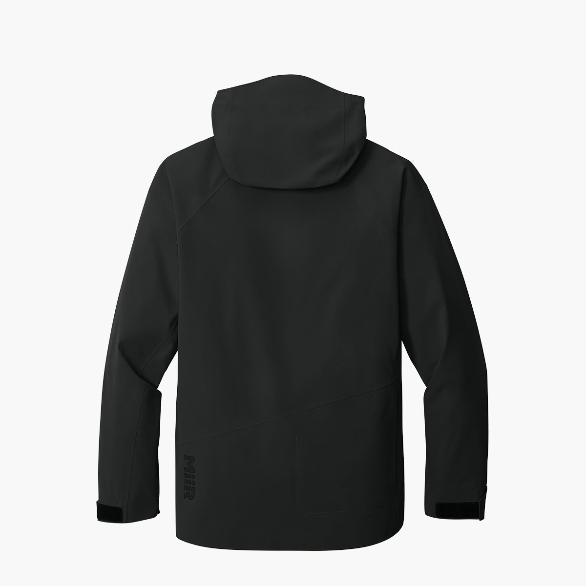 Men's Pourigami Jacket - Pitch Black - Flat Back
