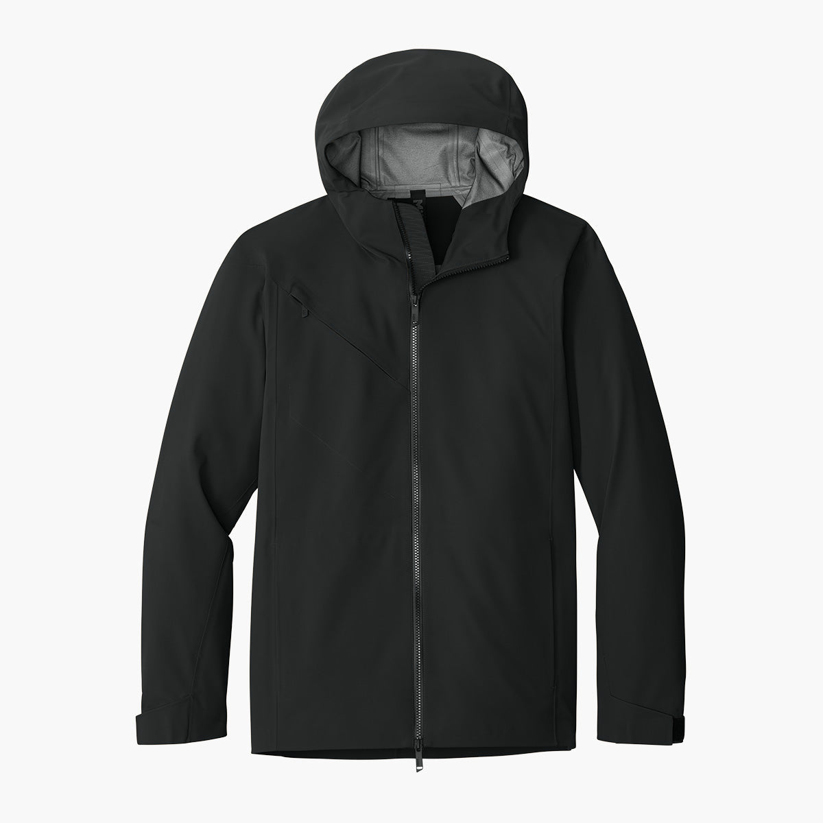 Men's Pourigami Jacket - Pitch Black - Flat Front