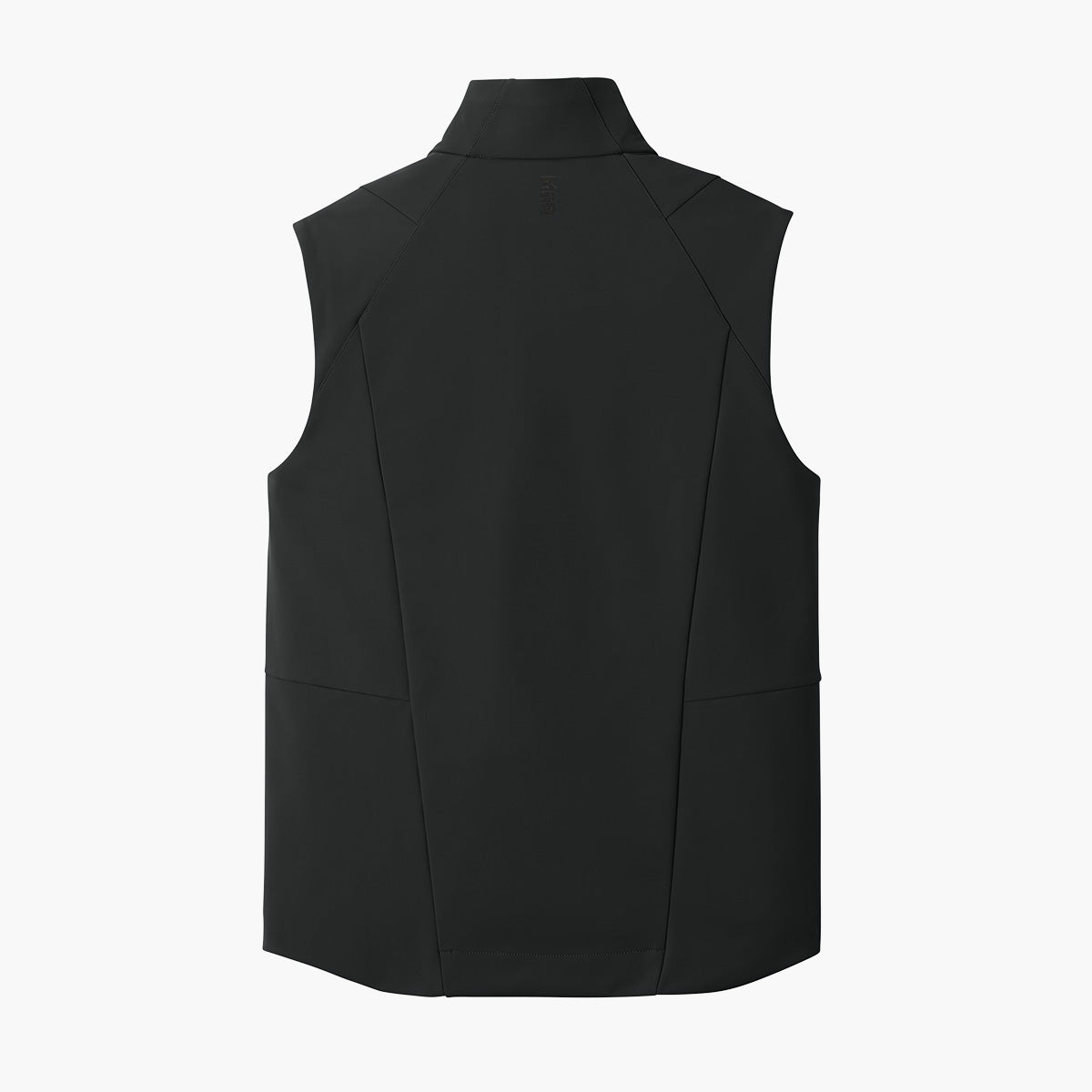 Men's Nozawa Soft Shell Vest - Pitch Black - Flat Back