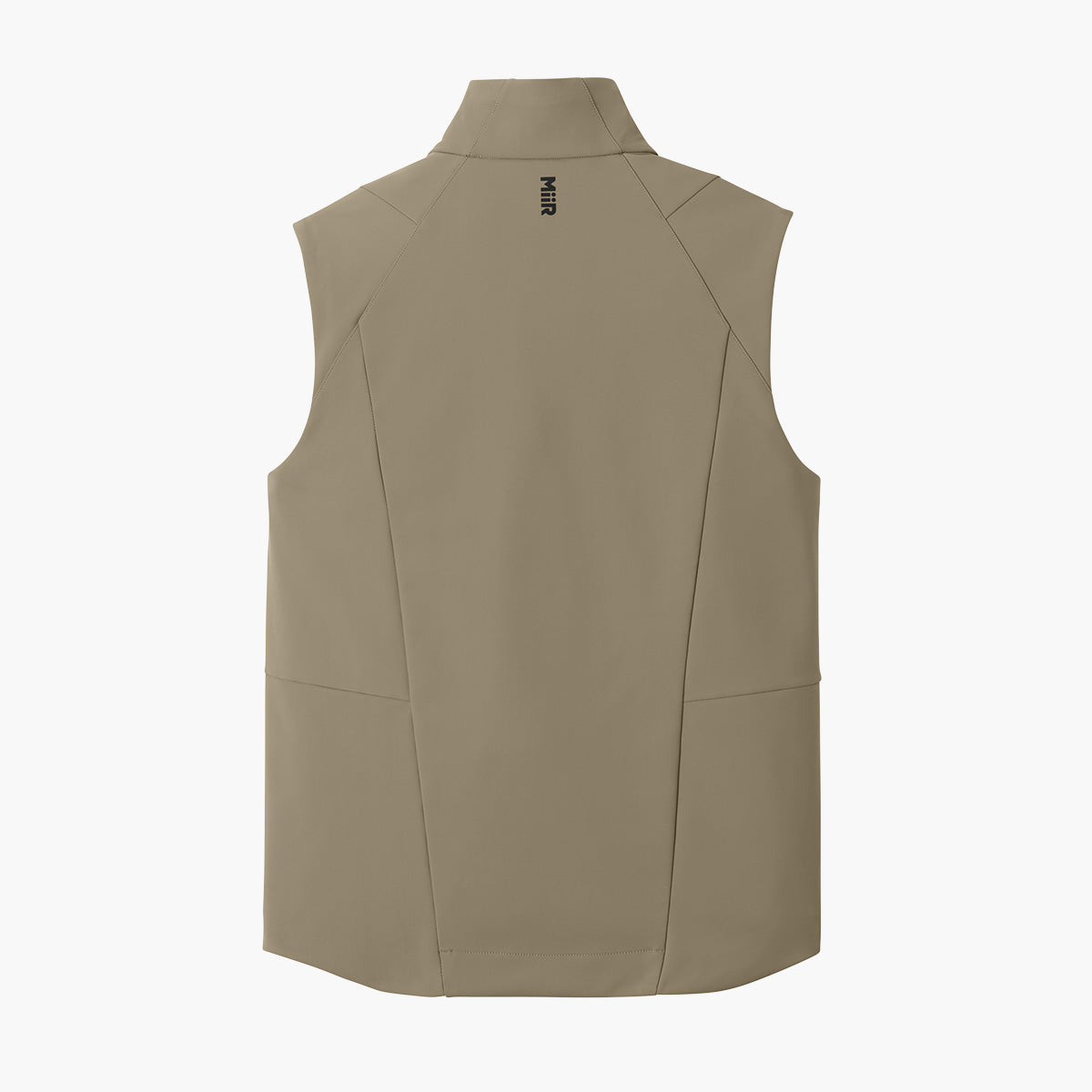 Men's Nozawa Soft Shell Vest - Truffle - Flat Back