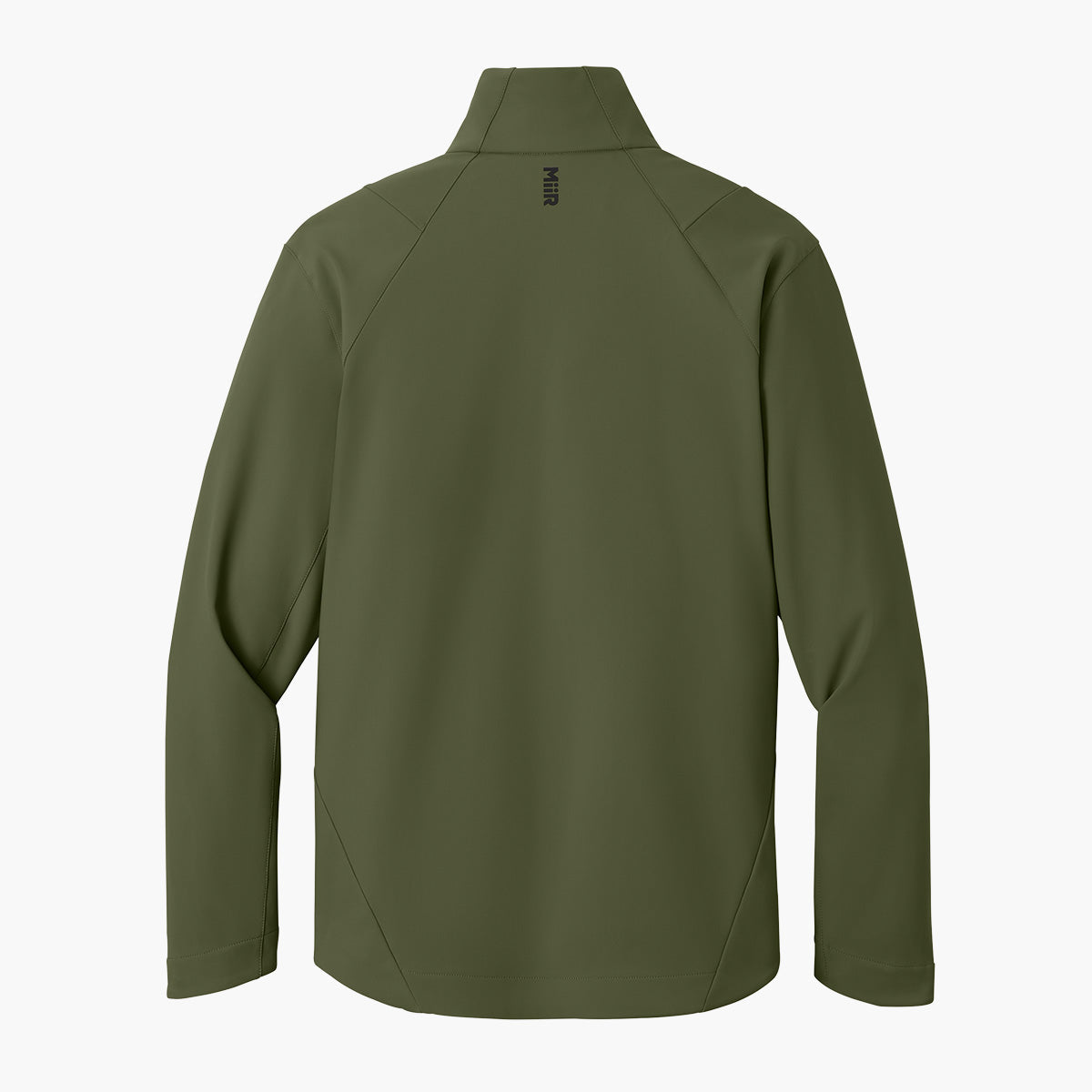 Men's Nozawa Soft Shell Jacket - Forest Moss - Flat Back