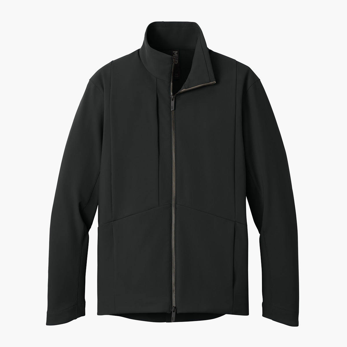 Men's Nozawa Soft Shell Jacket - Pitch Black - Flat Front