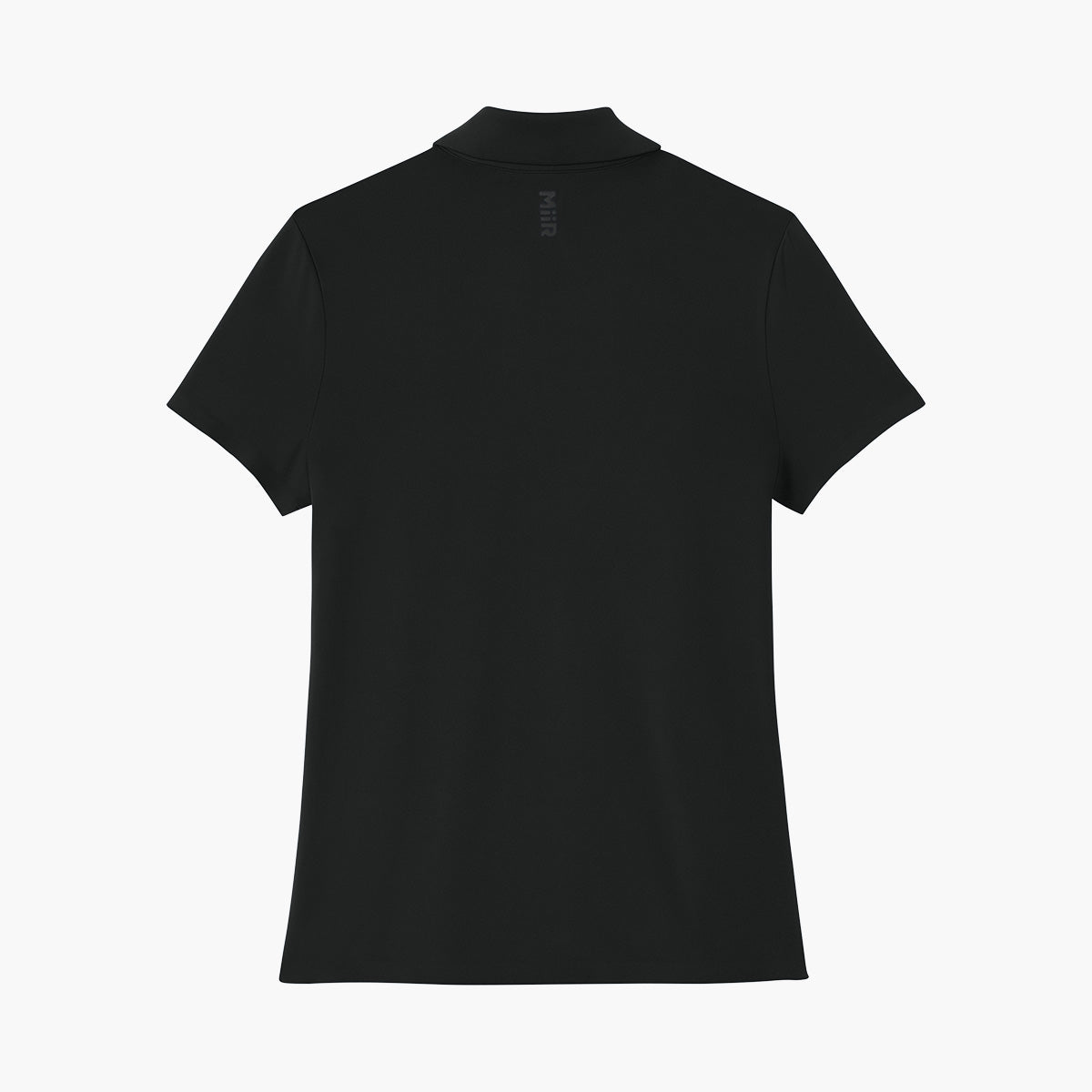 Women's Alta Polo - Pitch Black - Flat Back
