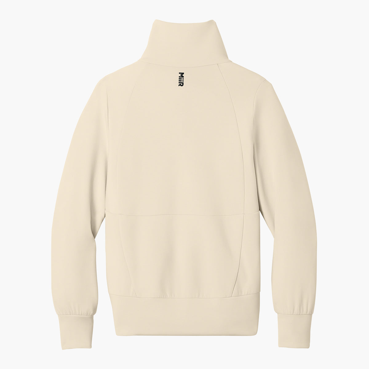 Women's Kumo 1/4 Zip Jacket - Alabaster - Flat Back