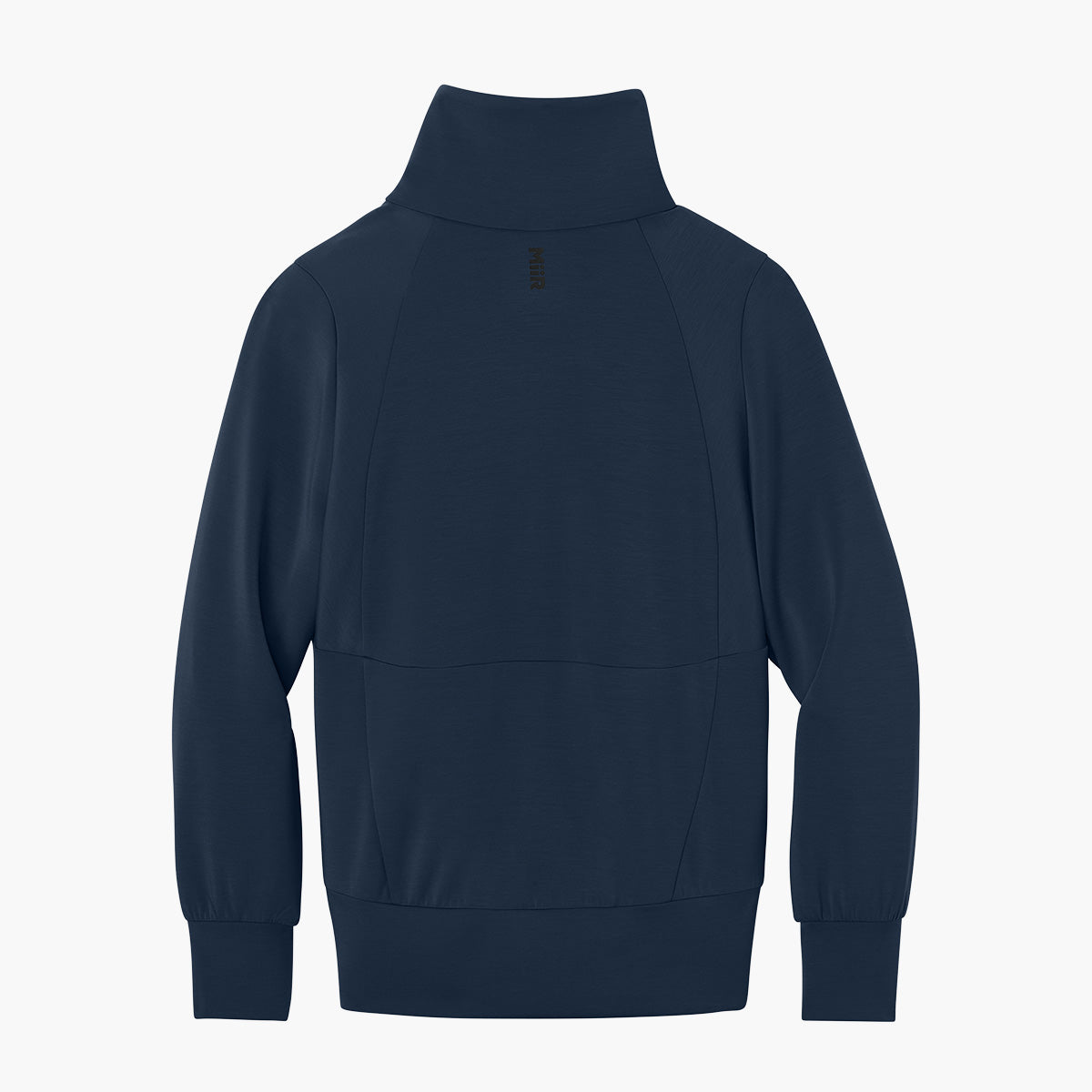 Women's Kumo 1/4 Zip Jacket - Indigo Navy - Flat Back