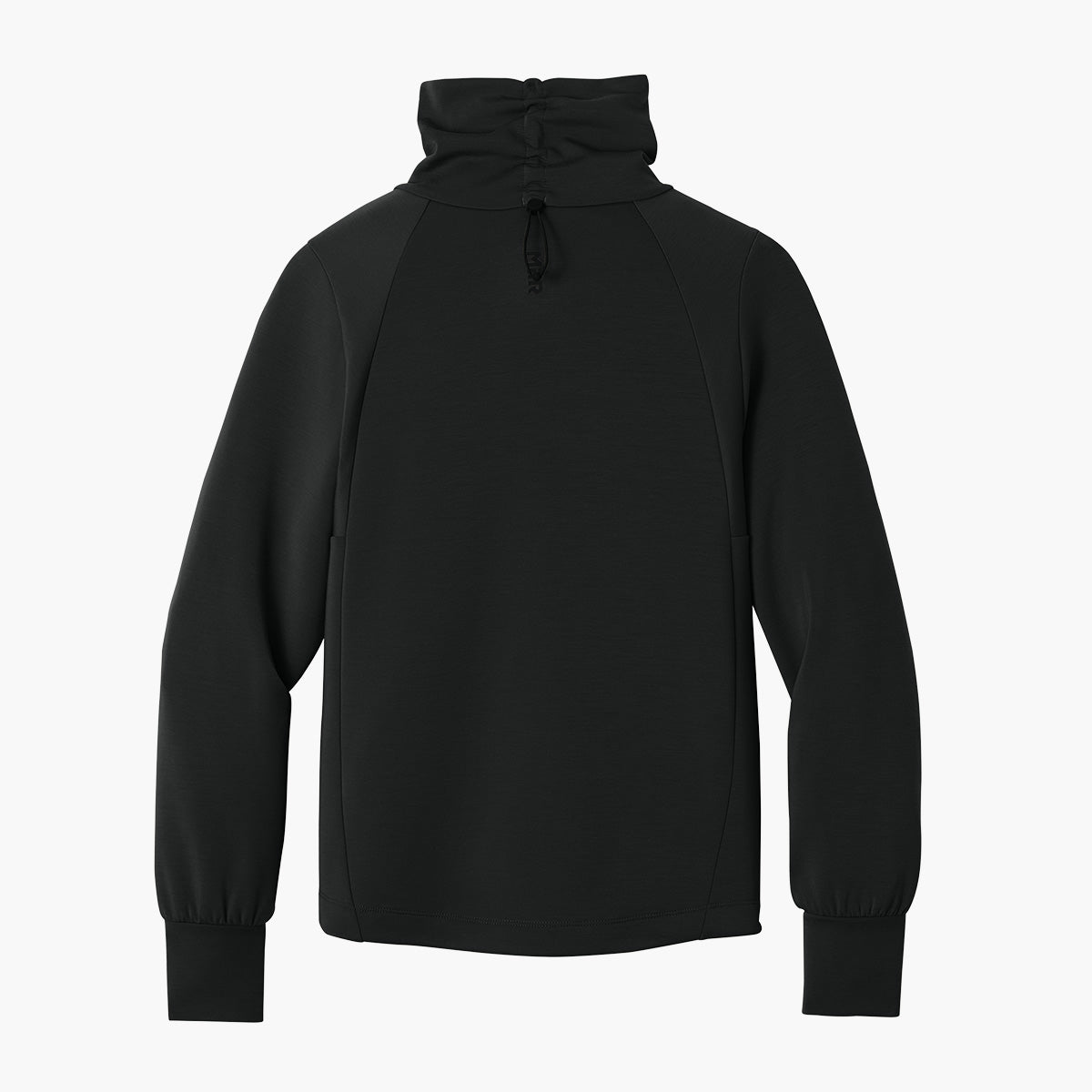 Women's Kumo Knit Outerwear - Pitch Black - Flat Back