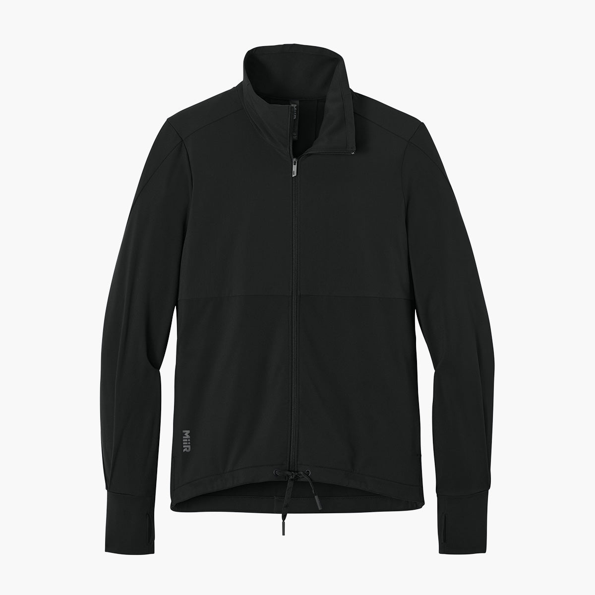 Women's Kivu Hybrid Jacket - Pitch Black - Flat Front