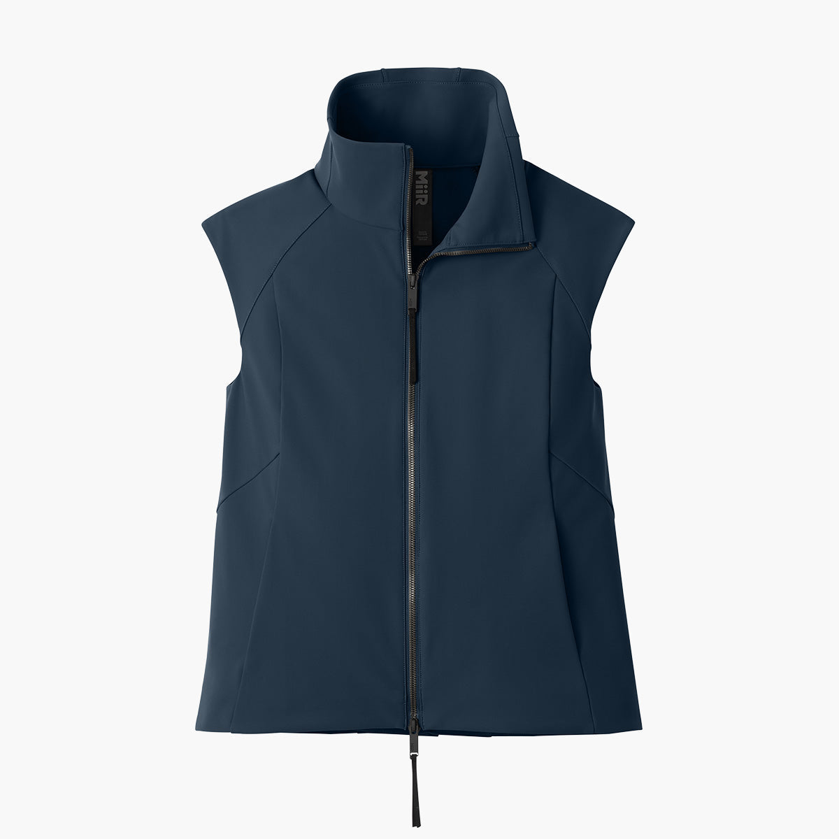 Women's Nozawa Soft Shell Vest - Indigo Navy - Flat Front