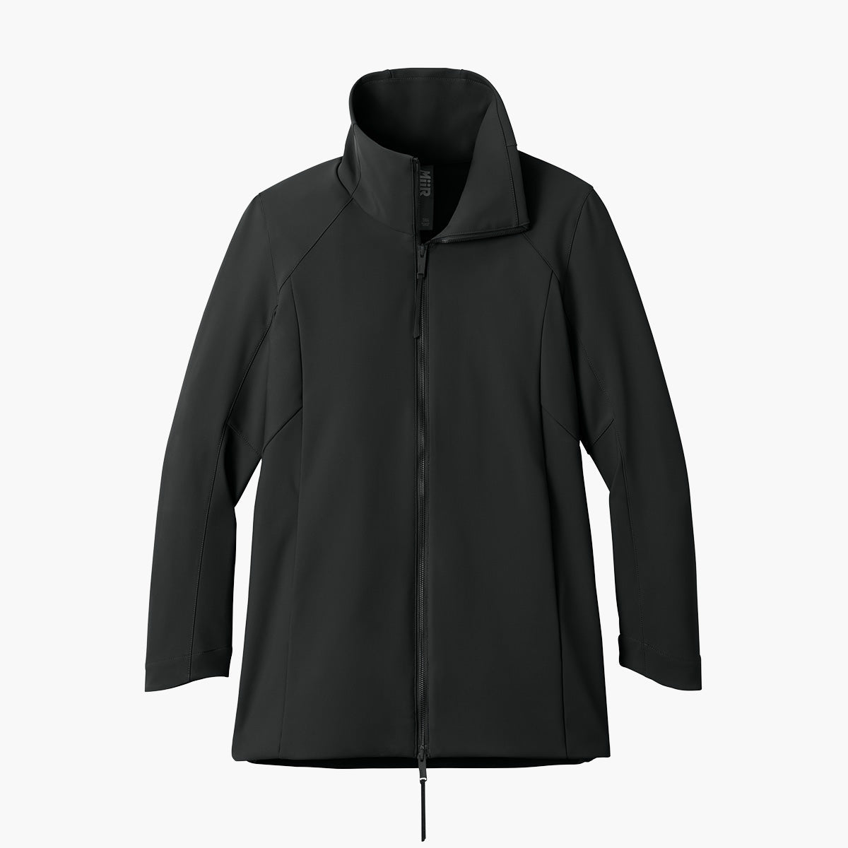 Women's Nozawa Soft Shell Jacket - Pitch Black - Flat Front