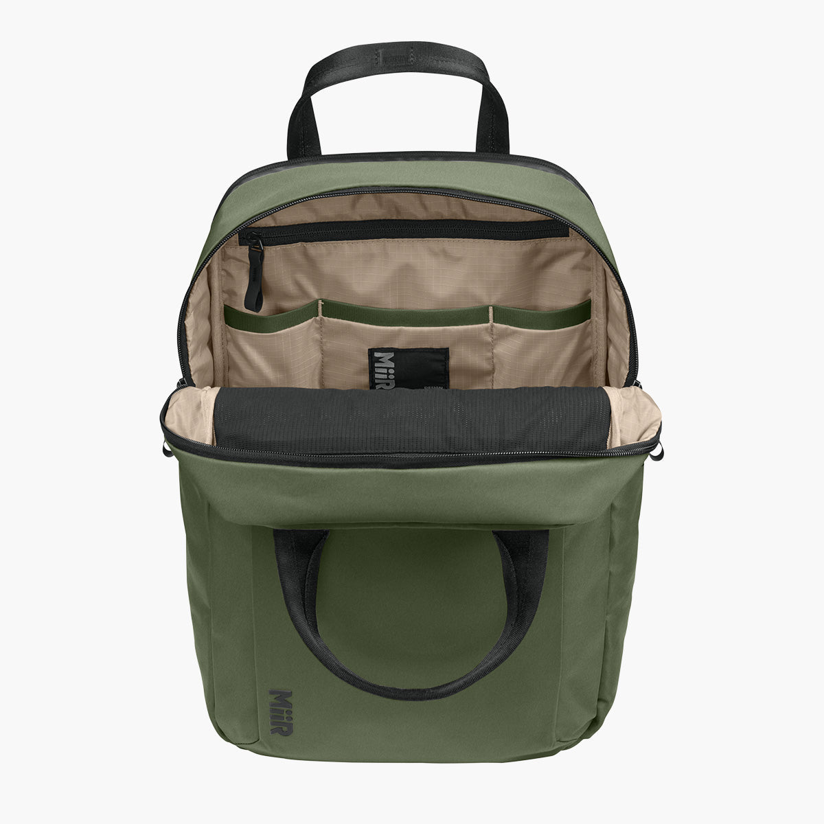 Kondoh Double Handle 15 Pack - Forest Moss - Flat Inside