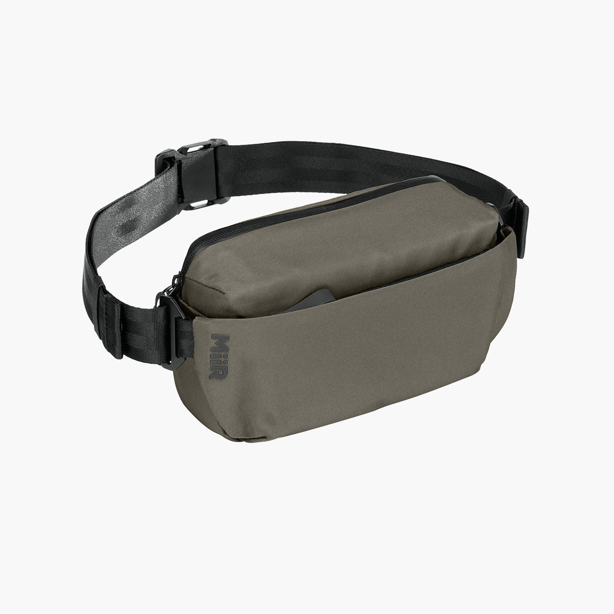 Causeway Crossbody Bag - Truffle - Flat Right