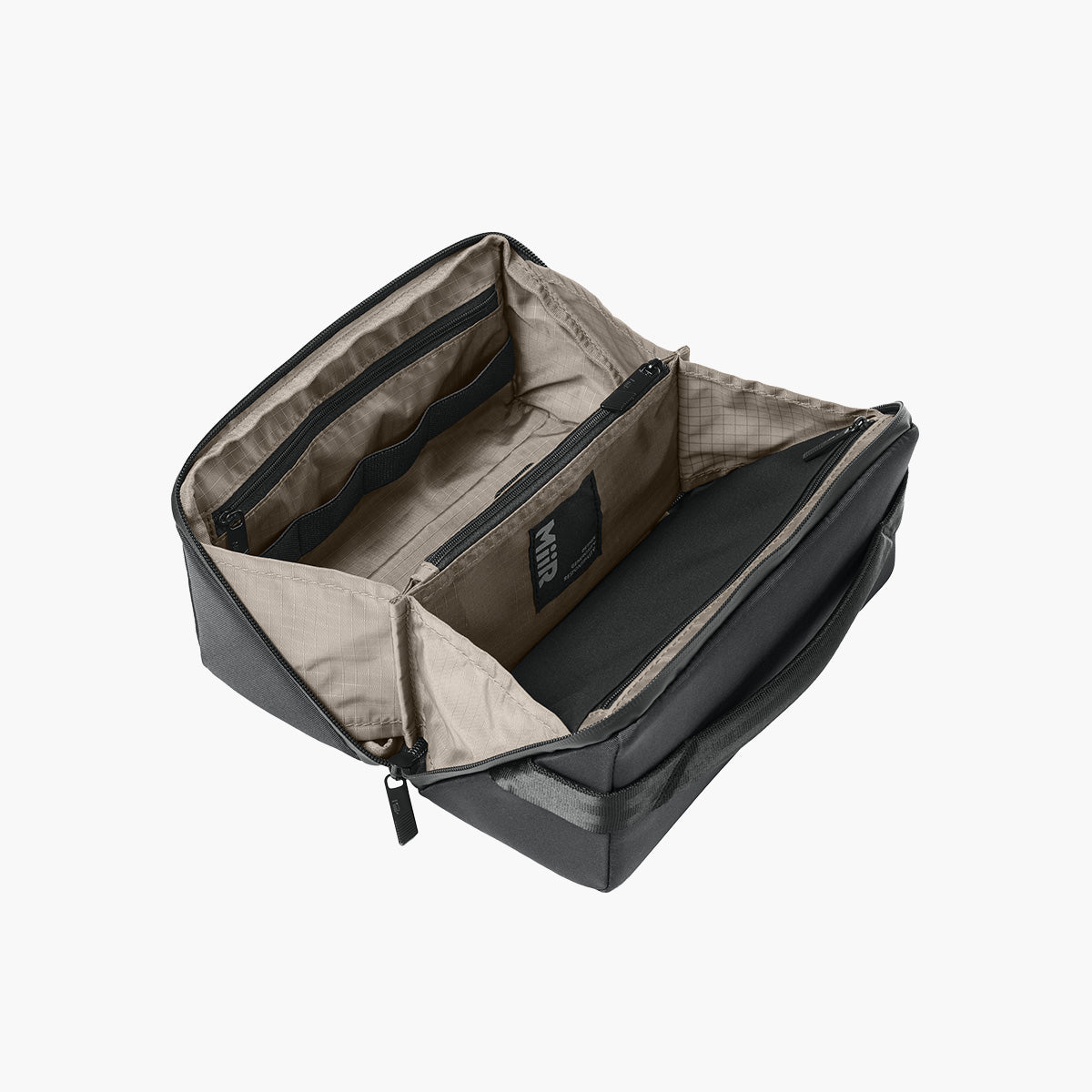 Causeway Travel Organizer - Granite Gray - Flat Inside