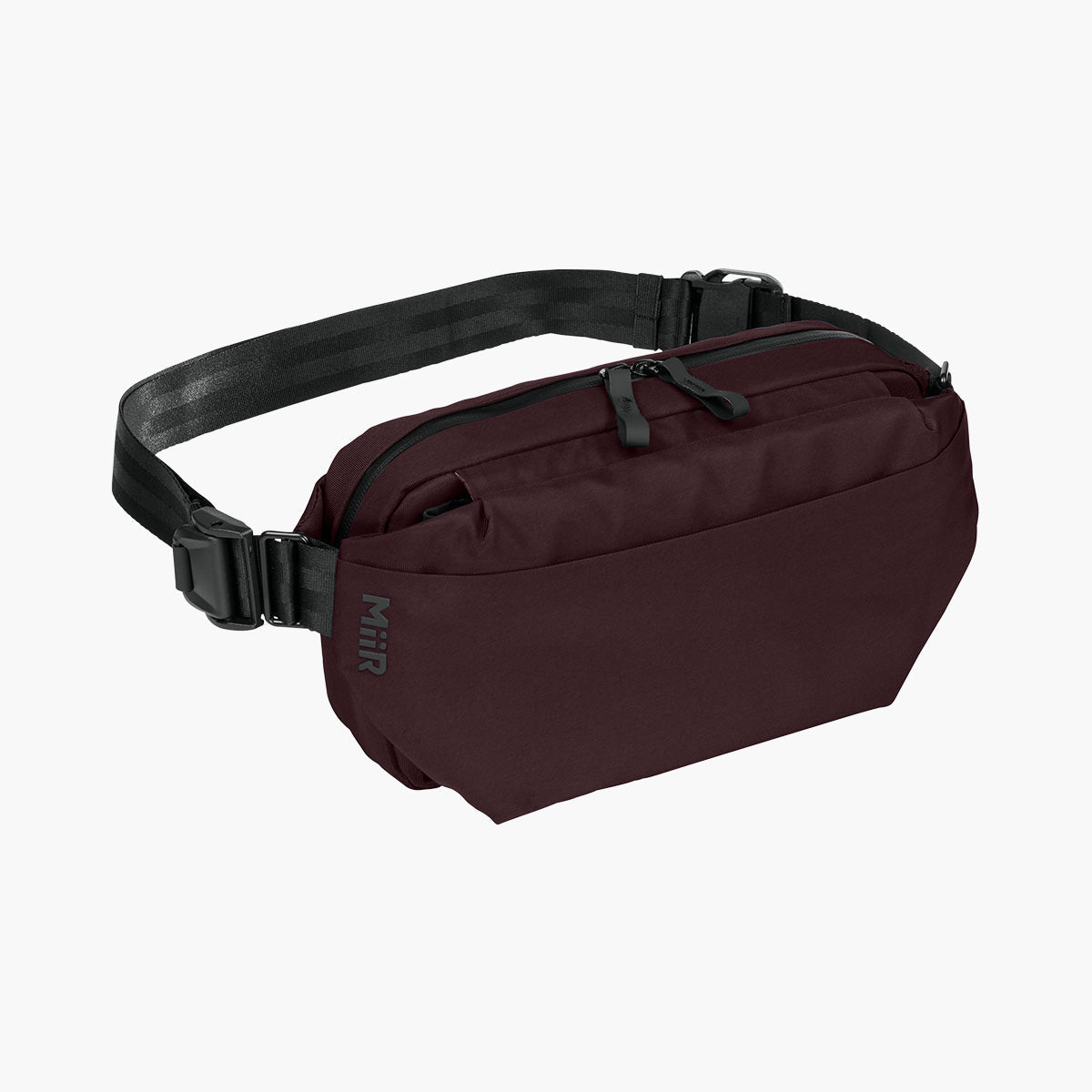Vessel Crossbody - Dark Fig - Flat Right