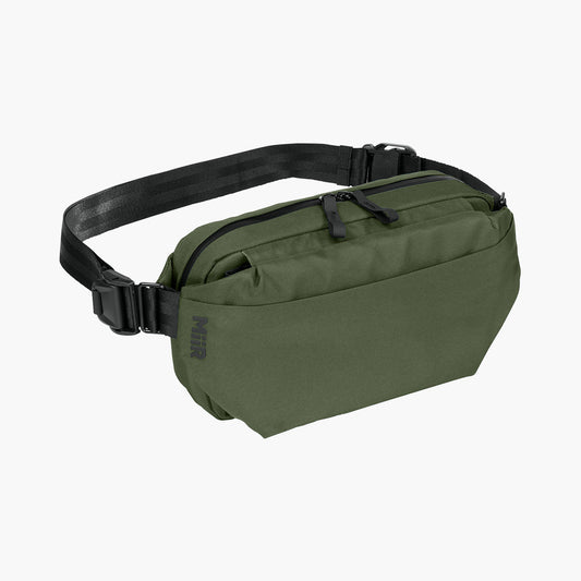 Vessel Crossbody - Forest Moss - Flat Right