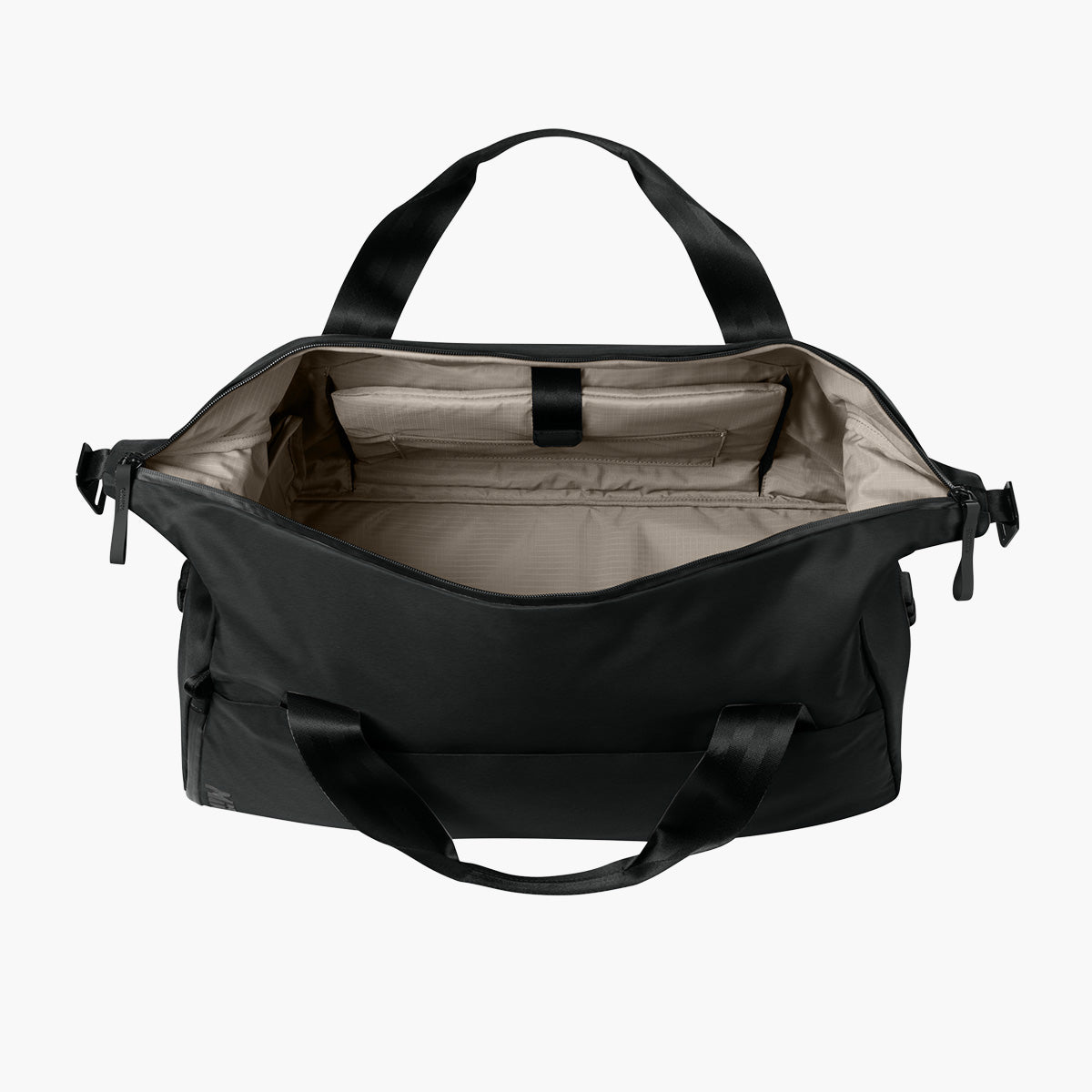 Kondoh Weekend Duffel - Pitch Black - Flat Inside