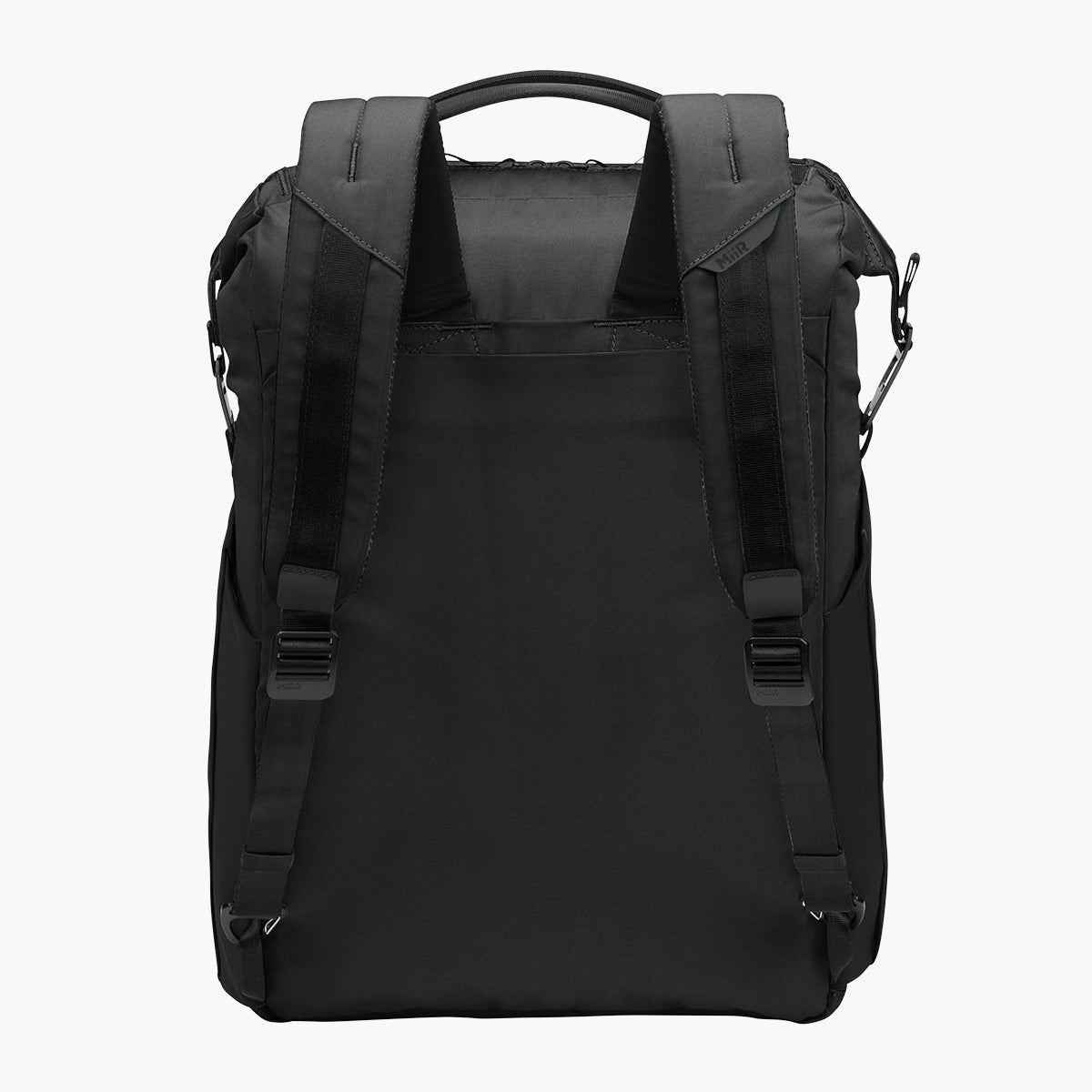 Kori 24 Can Vertical Pack Cooler Backpack - Pitch Black - Flat Back