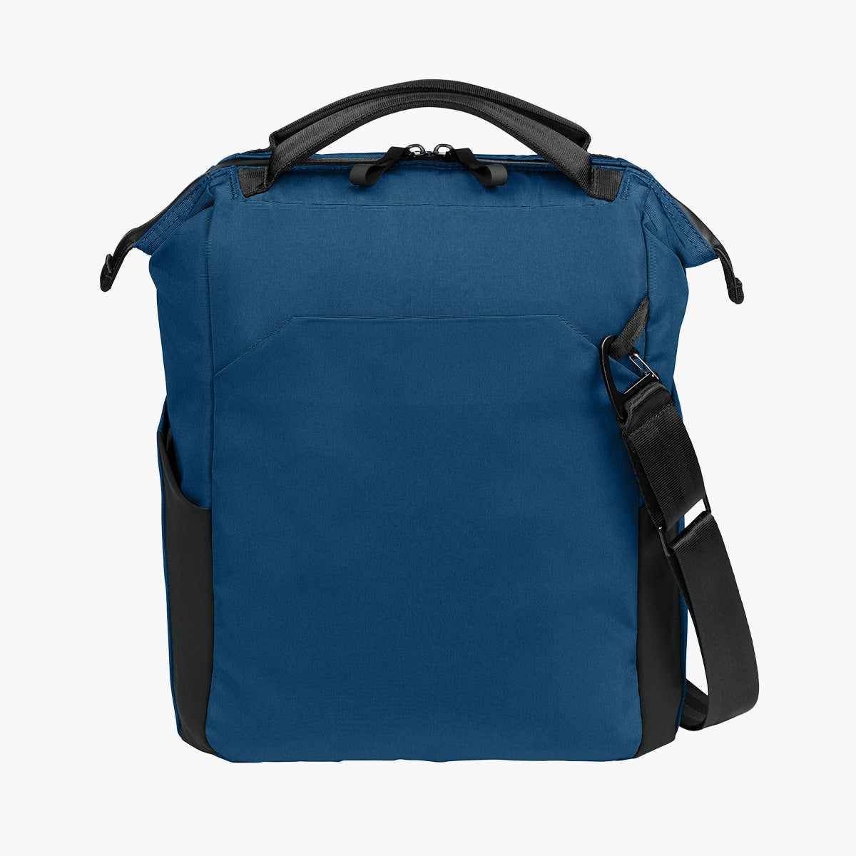 Kori 12 Can Vertical Cooler Bag - Deep Lake - Flat Back