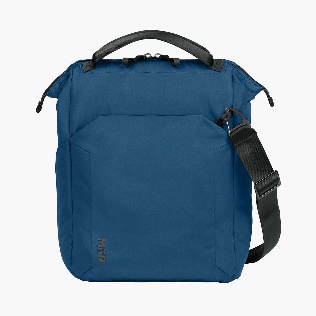 Kori 12 Can Vertical Cooler Bag - Deep Lake - Flat Front