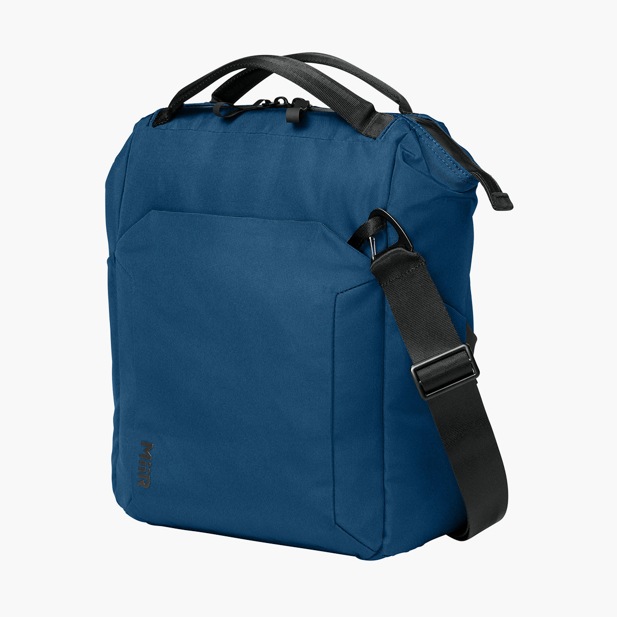 Kori 12 Can Vertical Cooler Bag - Deep Lake - Flat Left