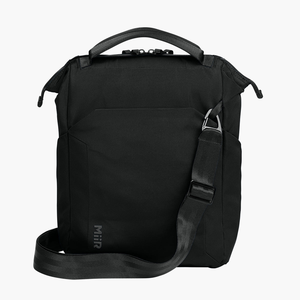 Kori 12 Can Vertical Cooler Bag - Pitch Black - Flat Detail