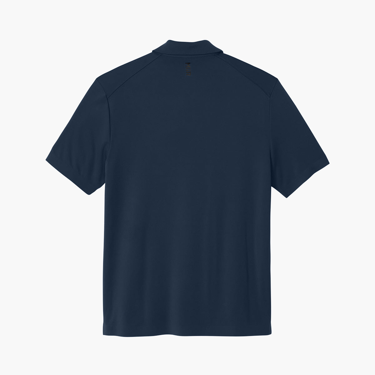 Men's Alta Polo - Indigo Navy - Flat Back