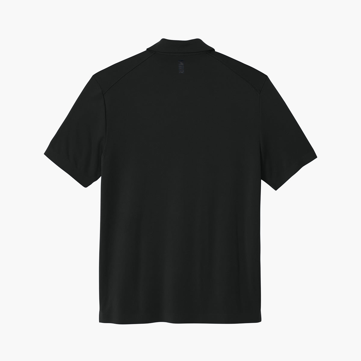 Men's Alta Polo - Pitch Black - Flat Back