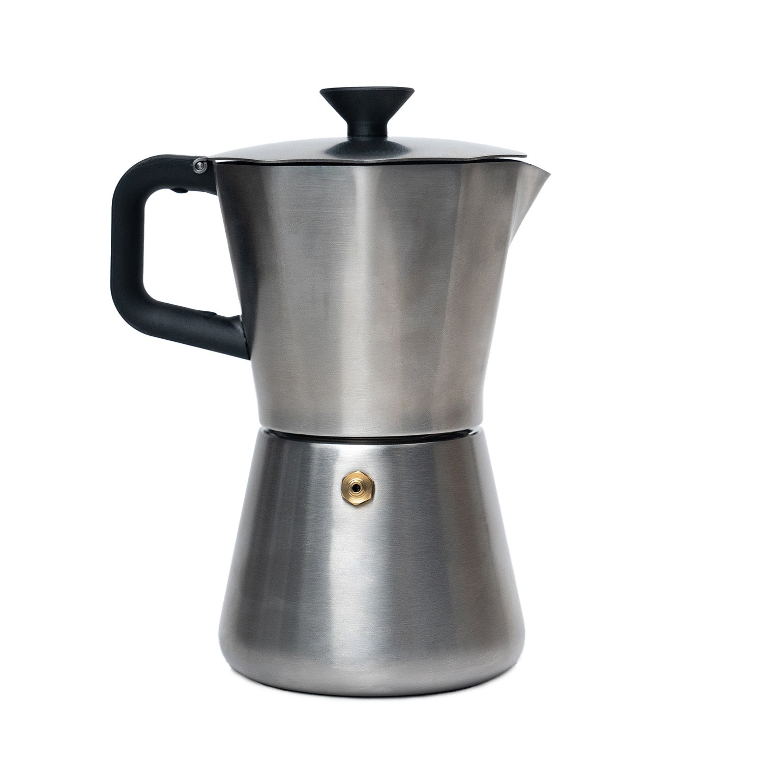 Espresso Maker, Single Spout Stovetop Moka Pot Stainless Steel Mini Stovetop Espresso Percolator Italian Type Espresso Cup Coffee Maker,Use on Stove
