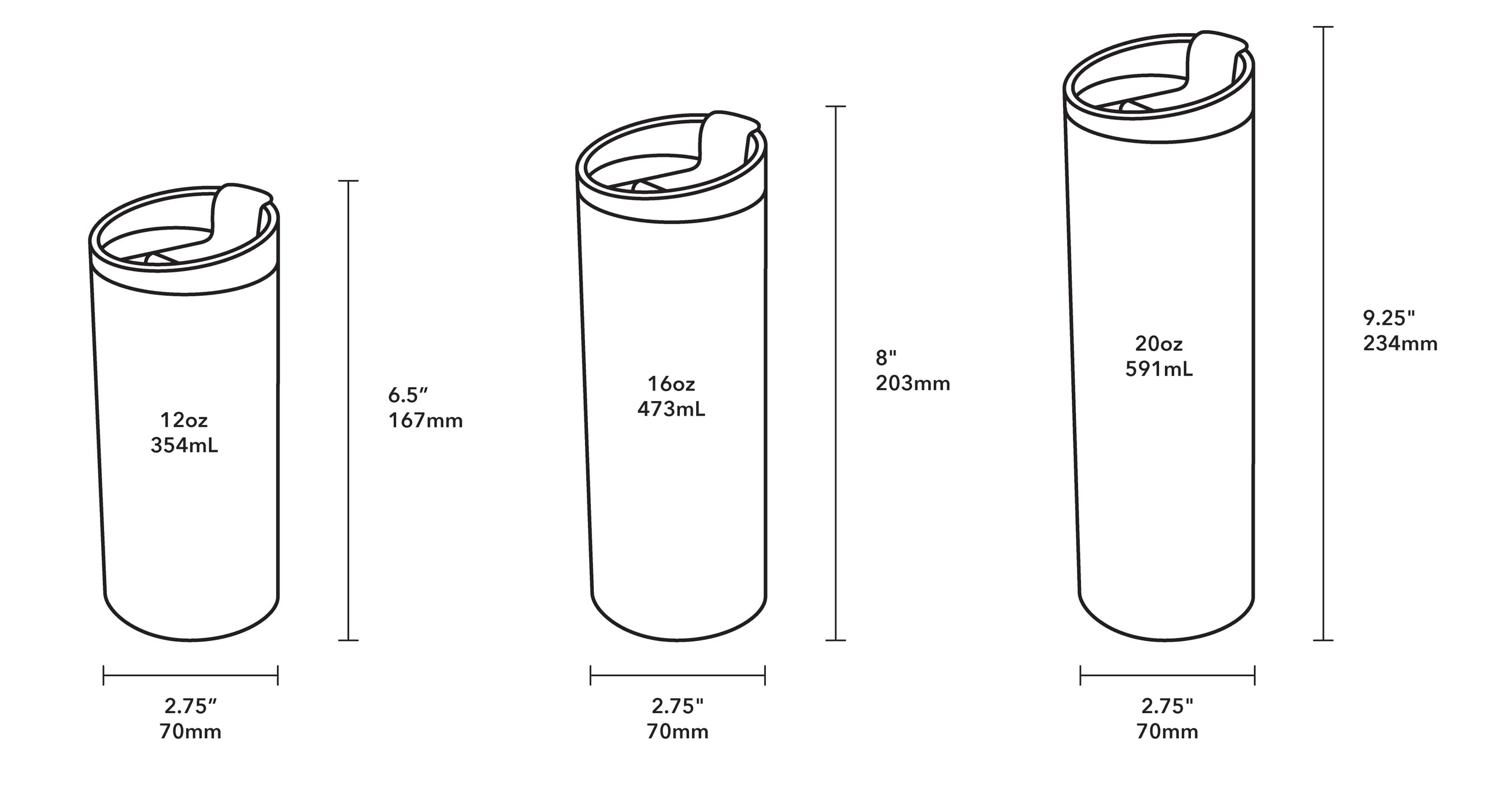 Flip Traveler - Product Dimensions