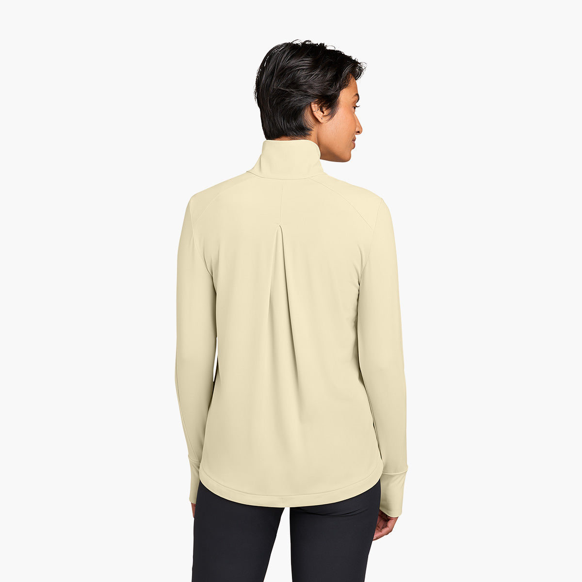 Women's Kivu Hybrid Jacket - Alabaster - Model Back