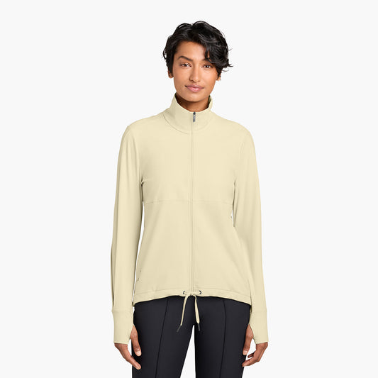 Women's Kivu Hybrid Jacket - Alabaster - Model Front