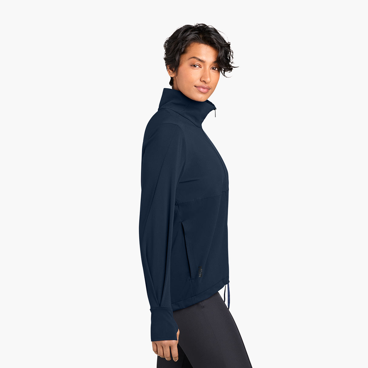 Women's Kivu Hybrid Jacket - Indigo Navy - Model Side