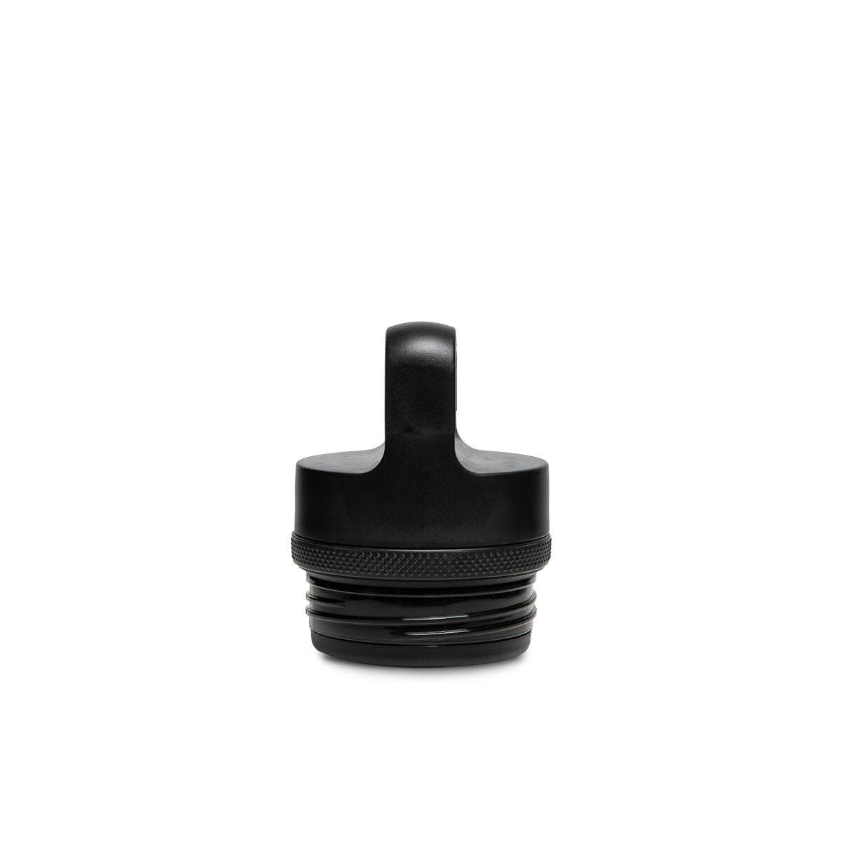 Black cap on a white background