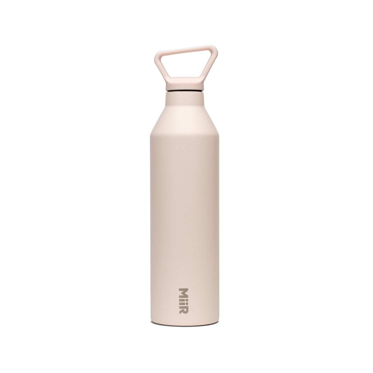 Double wall stainless steal narrow mouth water bottle, thousand hills pink
