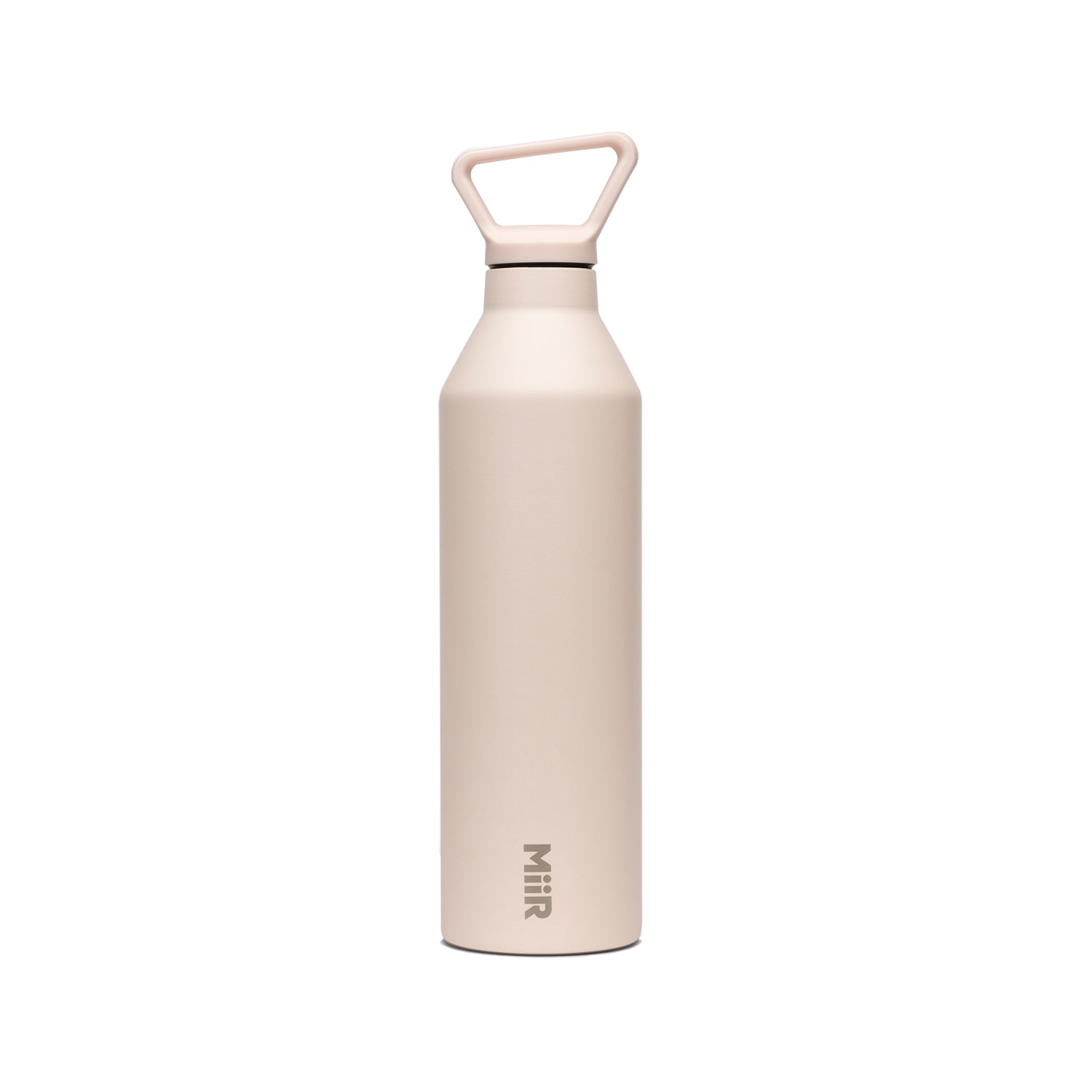 Double wall stainless steal narrow mouth water bottle, thousand hills pink