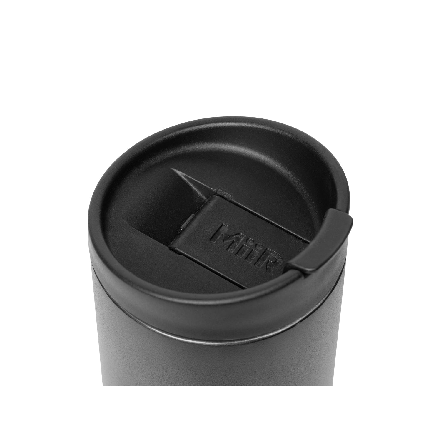 Flip insulating mug 350ml black
