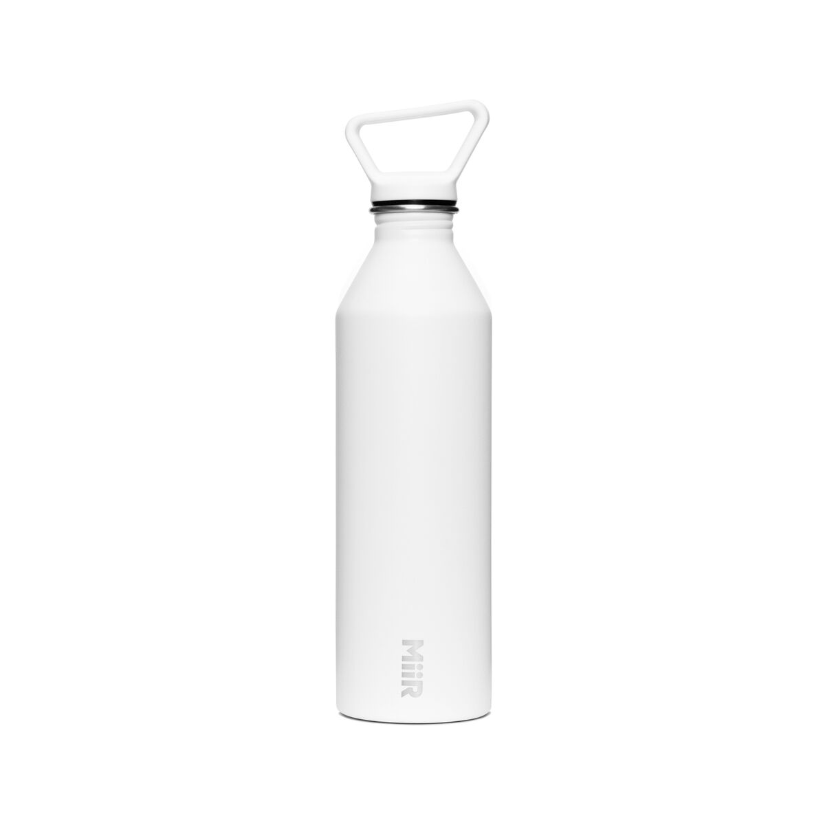 27oz Transparent Custom Water Bottle w/Flip Top Opening
