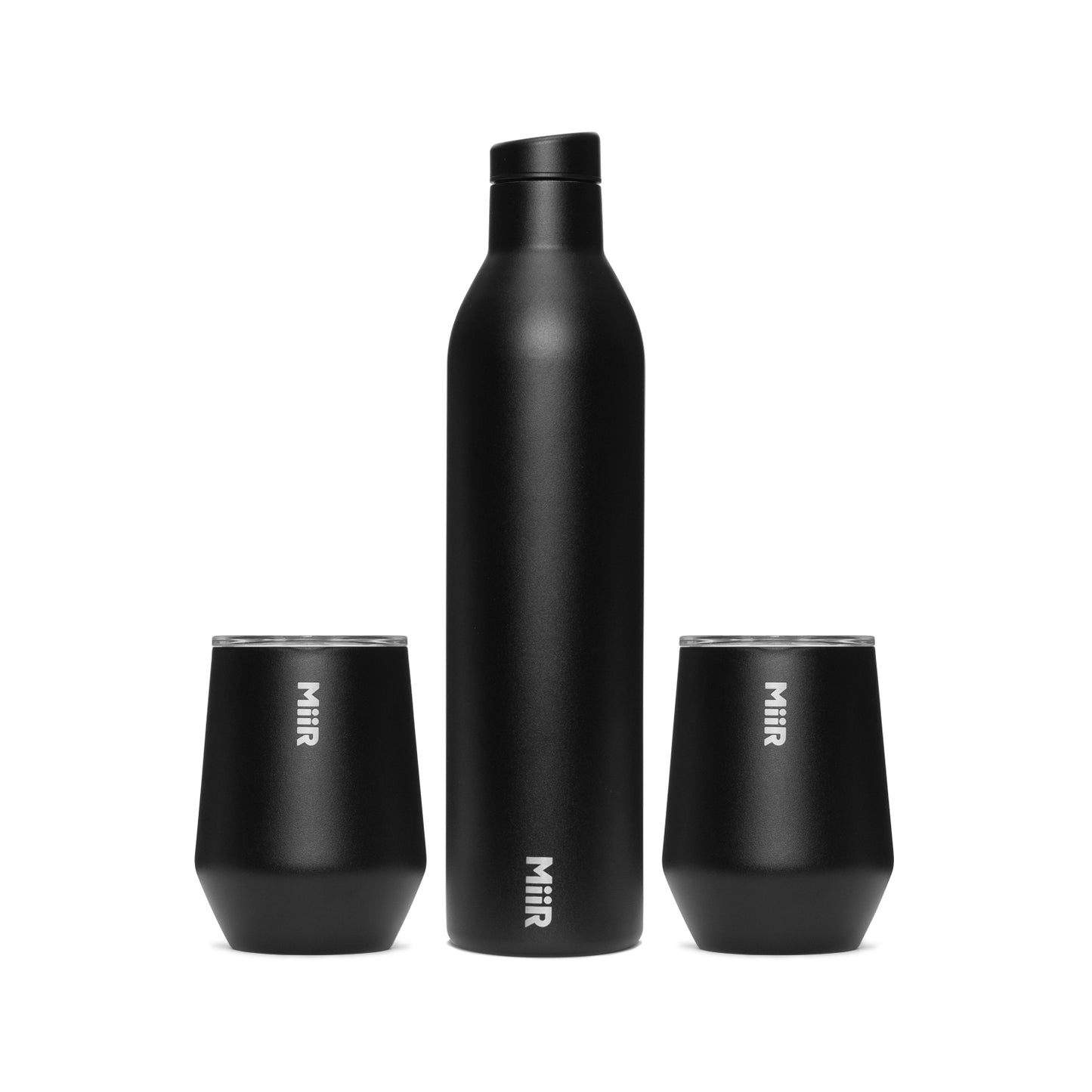 Wine Set, Black